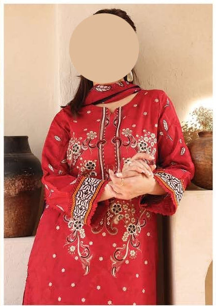 Johra Noorain Embroidered Lawn Unstitched Suit – Elegant Collection