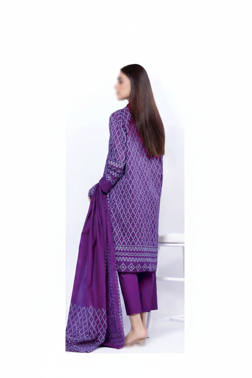 Khaadi 3 Piece Unstitched Attractive & Elegant Lawn Collection MODERN-COLLECTION