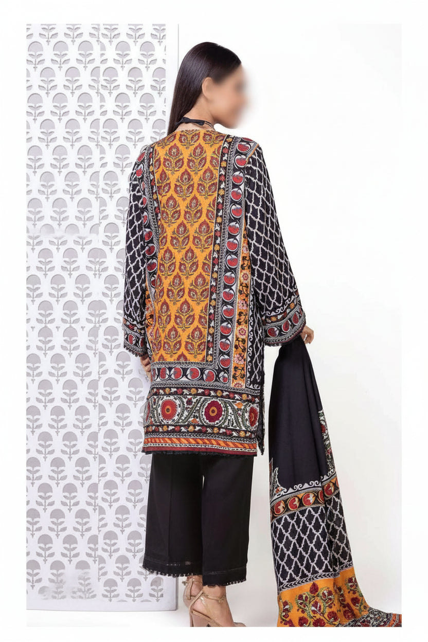 Khaadi 3 Piece Unstitched Attractive & Elegant Lawn Collection MODERN-COLLECTION