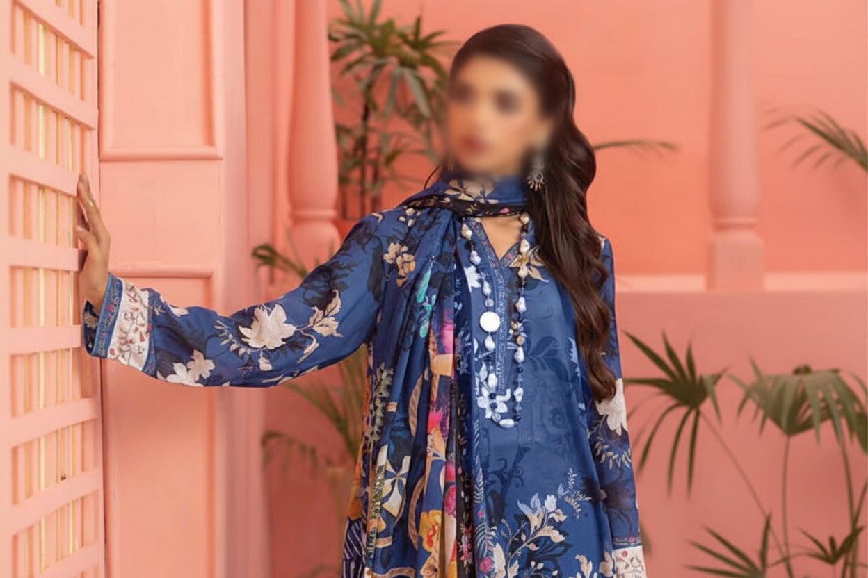 Lakhani 3 Piece Unstitched Attractive & Elegant Collection MODERN-COLLECTION