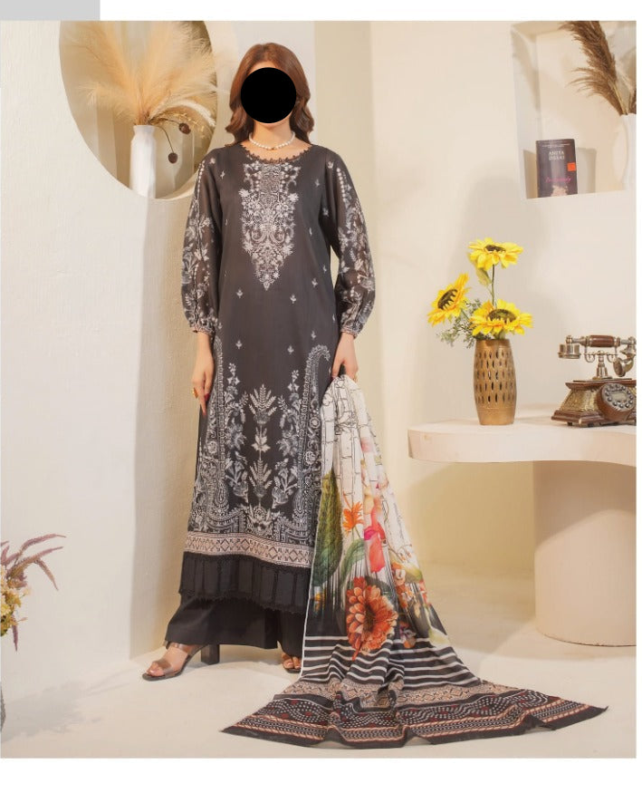 Madham (Lala) Premium 3PC Unstitched Collection MODERN-COLLECTION