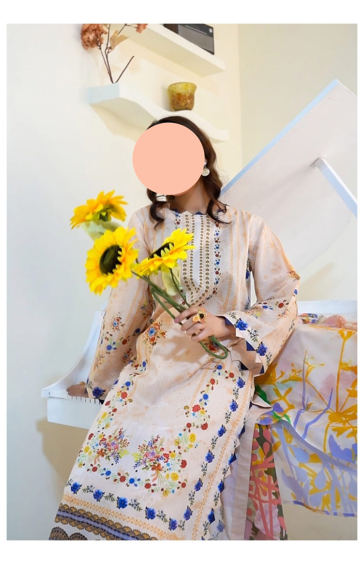 Discover timeless elegance with Madham (Lala)’s Luxury 3 Piece Unstitched Collection MODERN-COLLECTION