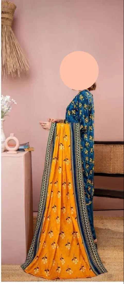 Zesh Luxe Lawn 3PC Unstitched Collection MODERN-COLLECTION