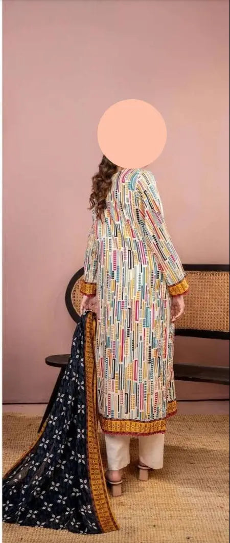 Zesh Elite Lawn 3PC Unstitched Collection MODERN-COLLECTION