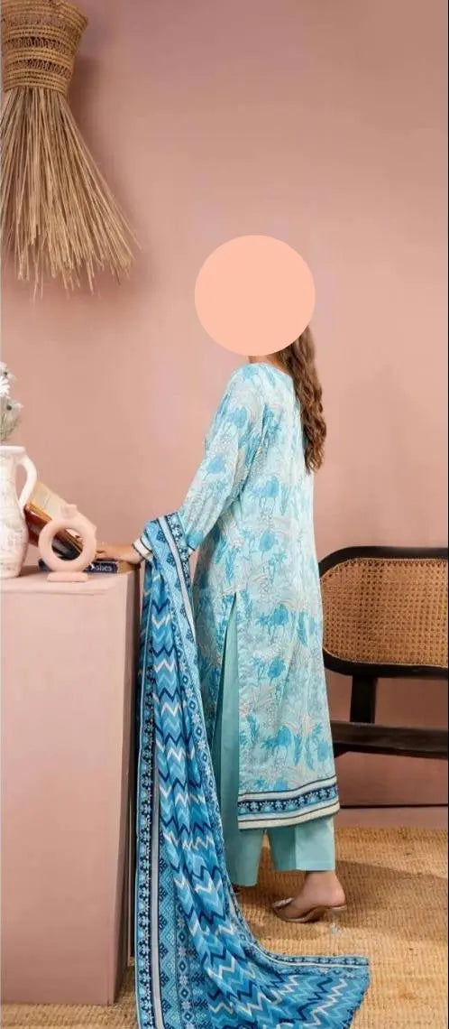 Zesh Elegant Lawn 3PC Unstitched Collection MODERN-COLLECTION