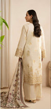 3 Piece Un-Stitched Collection By ZELLBURY, Attractive &amp; Elegant Collection comes with: MODERN-COLLECTION