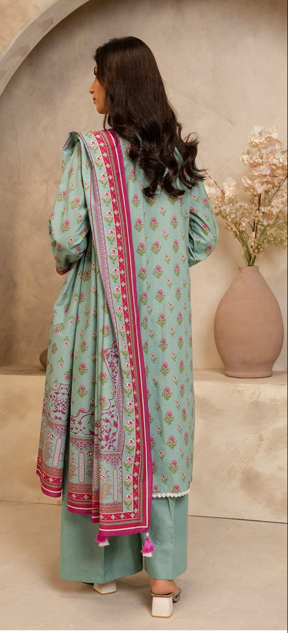 3 Piece Un-Stitched Premium Set By ZELLBURY ✨ MODERN-COLLECTION