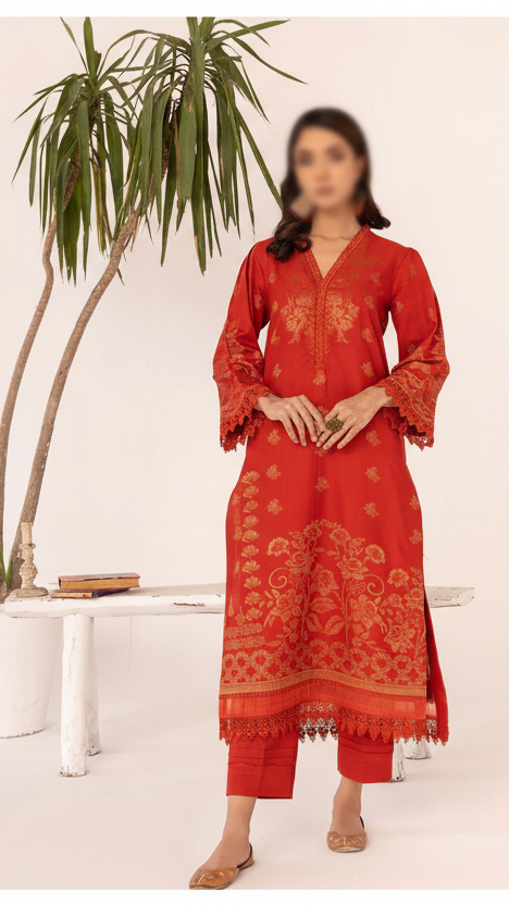 2 Piece Un-Stitched Premium Set By JOHRA ✨ MODERN-COLLECTION