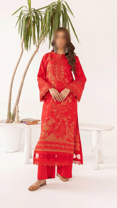 2 Piece Un-Stitched Luxury Collection By JOHRA ✨ MODERN-COLLECTION