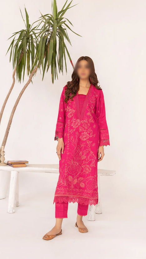 2 Piece Un-Stitched Luxe Ensemble By JOHRA ✨ MODERN-COLLECTION