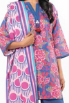 Alkaram 3 Piece Unstitched Lawn Suit – Classic Printed Collection