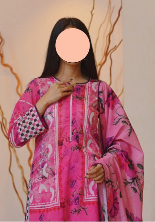 Kashmala 3 Piece Digital Printed Lawn Suit – Elegant Unstitched