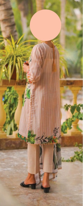 Kashmala 3 Piece Digital Printed Lawn Suit – Elegant Unstitched