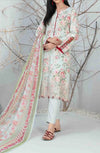 Tawakkal ZUHA 3 Piece Unstitched Lawn Suit – Elegant Embroidered