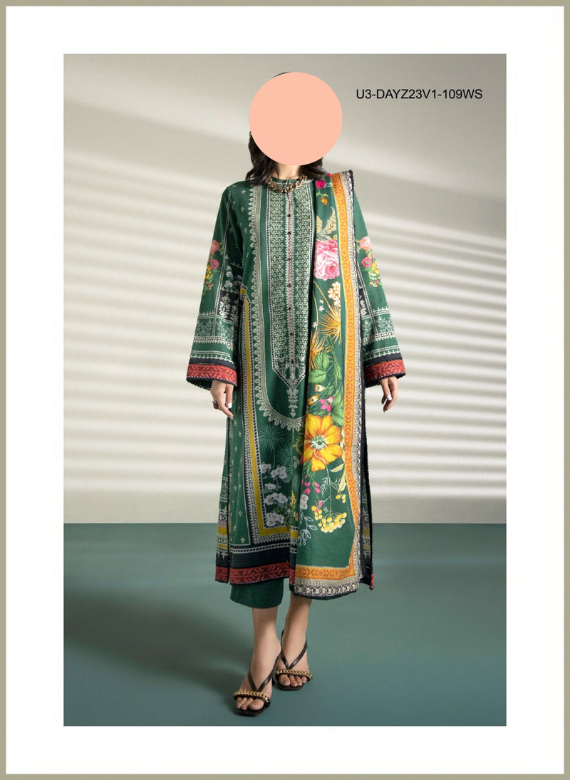 Printed Lawn Shirt – Sapphire Collection