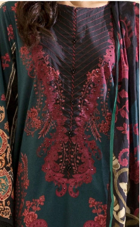 Printed Lawn Shirt – Sapphire Collection