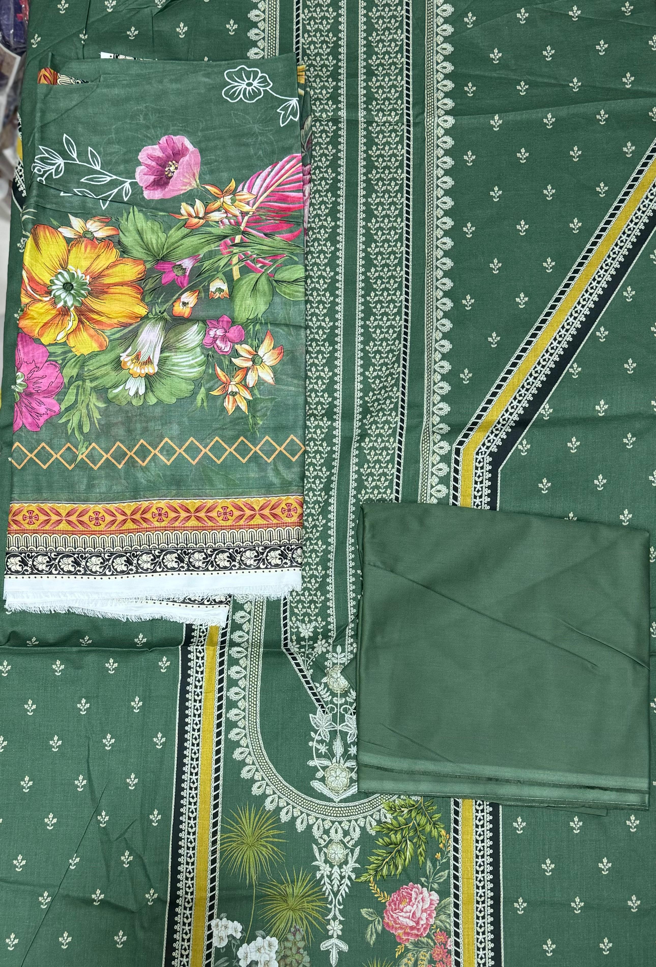 Summer Outfit – Sapphire 3 Piece Unstitched