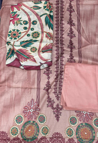 Sapphire 3 Piece Lawn Suit – Unstitched & Authentic 100% Original Guarantee