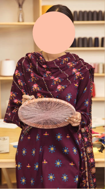 Nishat 3 Piece Unstitched Lawn Suit – 100% Authentic