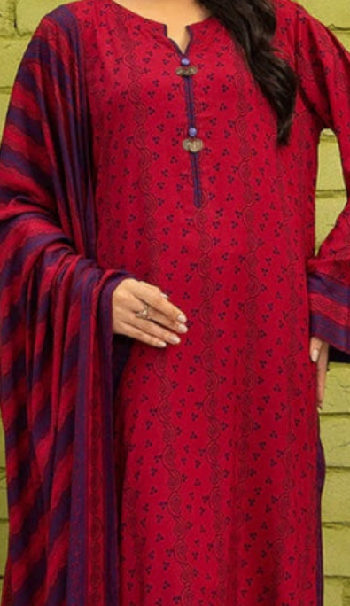 Nishat 3 Piece Unstitched Lawn Suit – 100% Authentic