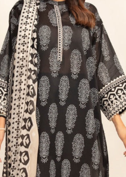 Nishat 3 Piece Unstitched Lawn Suit – 100% Authentic