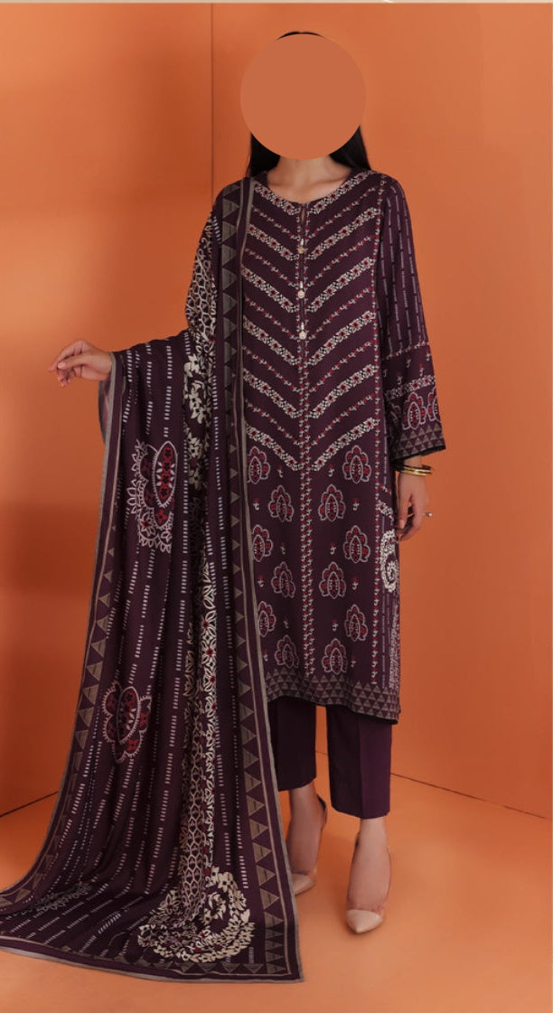 Nishat 3 Piece Unstitched Lawn Suit – 100% Authentic