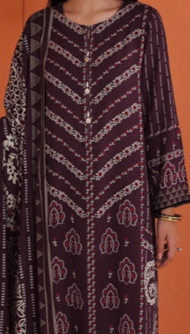 Nishat 3 Piece Unstitched Lawn Suit – 100% Authentic