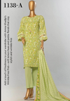 Amna Khadija 3 Piece Linen Unstitched Suit – Premium Collection