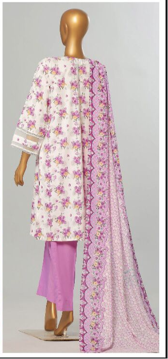 Amna Khadija 3 Piece Linen Unstitched Suit – Premium Collection