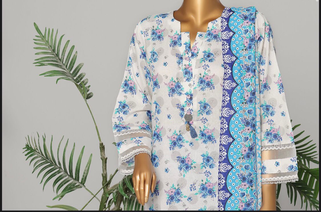 Amna Khadija 3 Piece Linen Unstitched Suit – Premium Collection