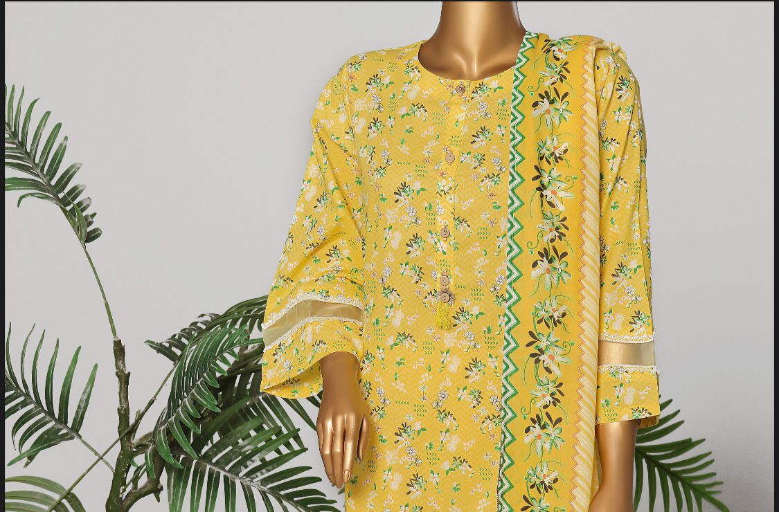 Amna Khadija 3 Piece Linen Unstitched Suit – Premium Collection