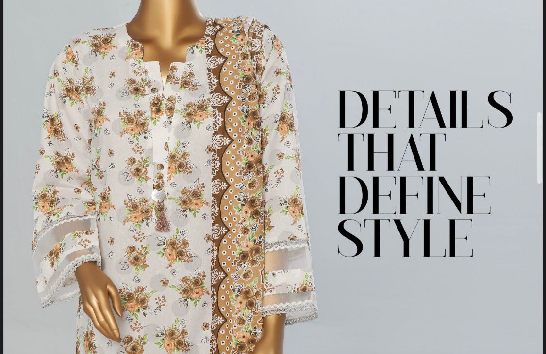 Amna Khadija 3 Piece Linen Unstitched Suit – Premium Collection