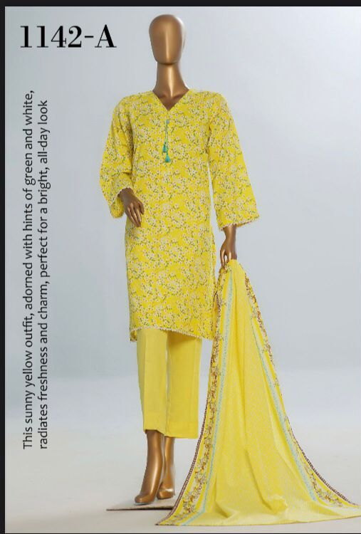 Amna Khadija 3 Piece Linen Unstitched Suit – Premium Collection