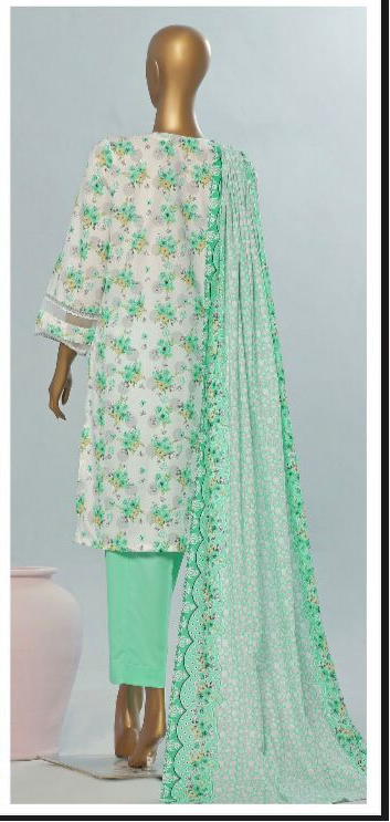 Amna Khadija 3 Piece Linen Unstitched Suit – Premium Collection