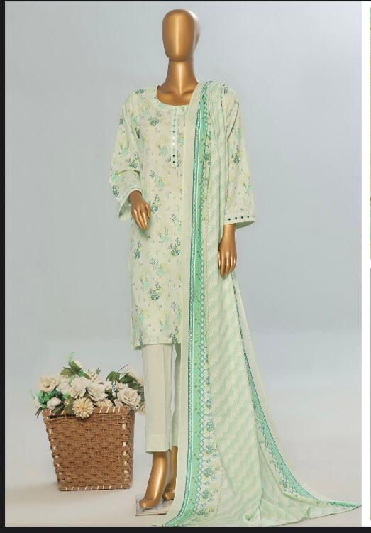 Amna Khadija 3 Piece Linen Unstitched Suit – Premium Collection