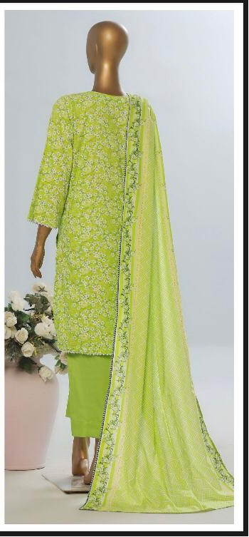 Amna Khadija 3 Piece Linen Unstitched Suit – Premium Collection