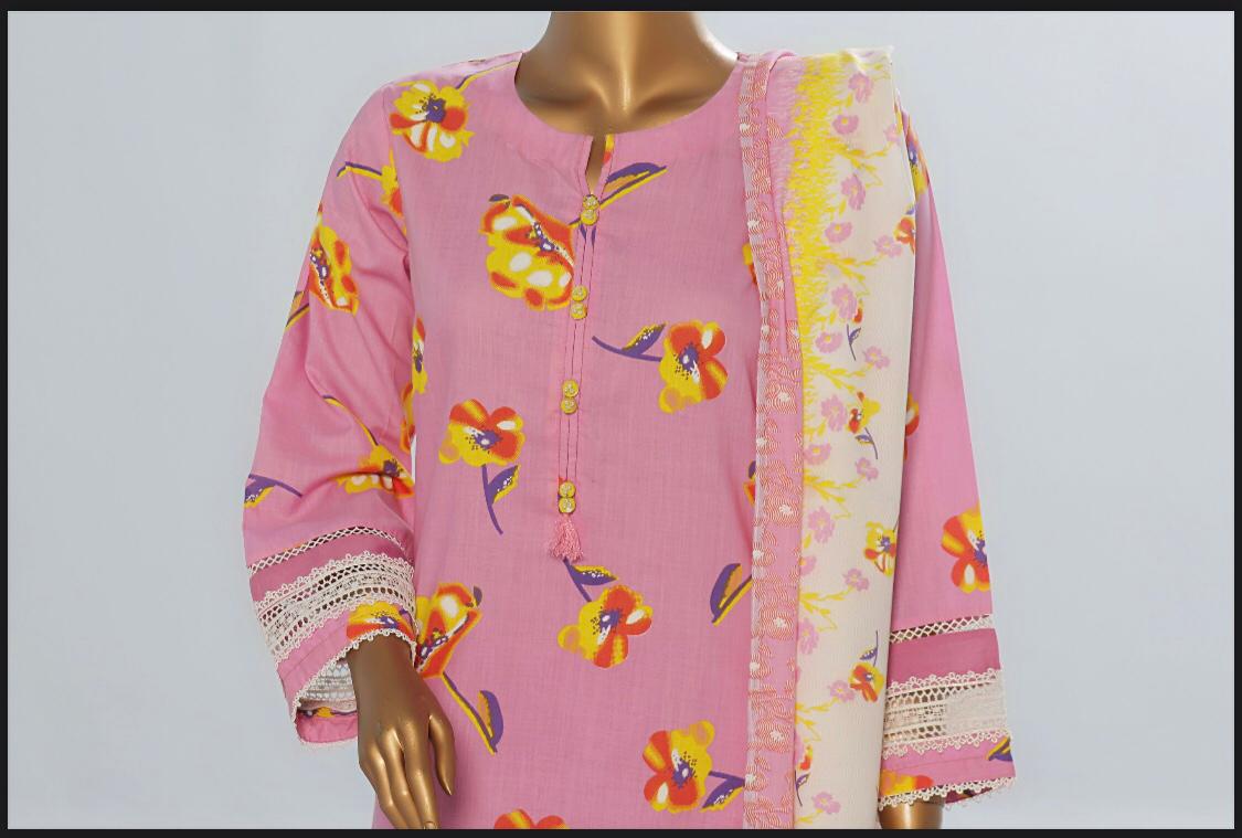 Amna Khadija 3 Piece Linen Unstitched Suit – Premium Collection