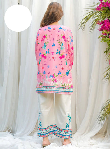 digital printed swiss lawn 2pc cord set