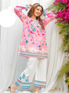 digital printed swiss lawn 2pc cord set