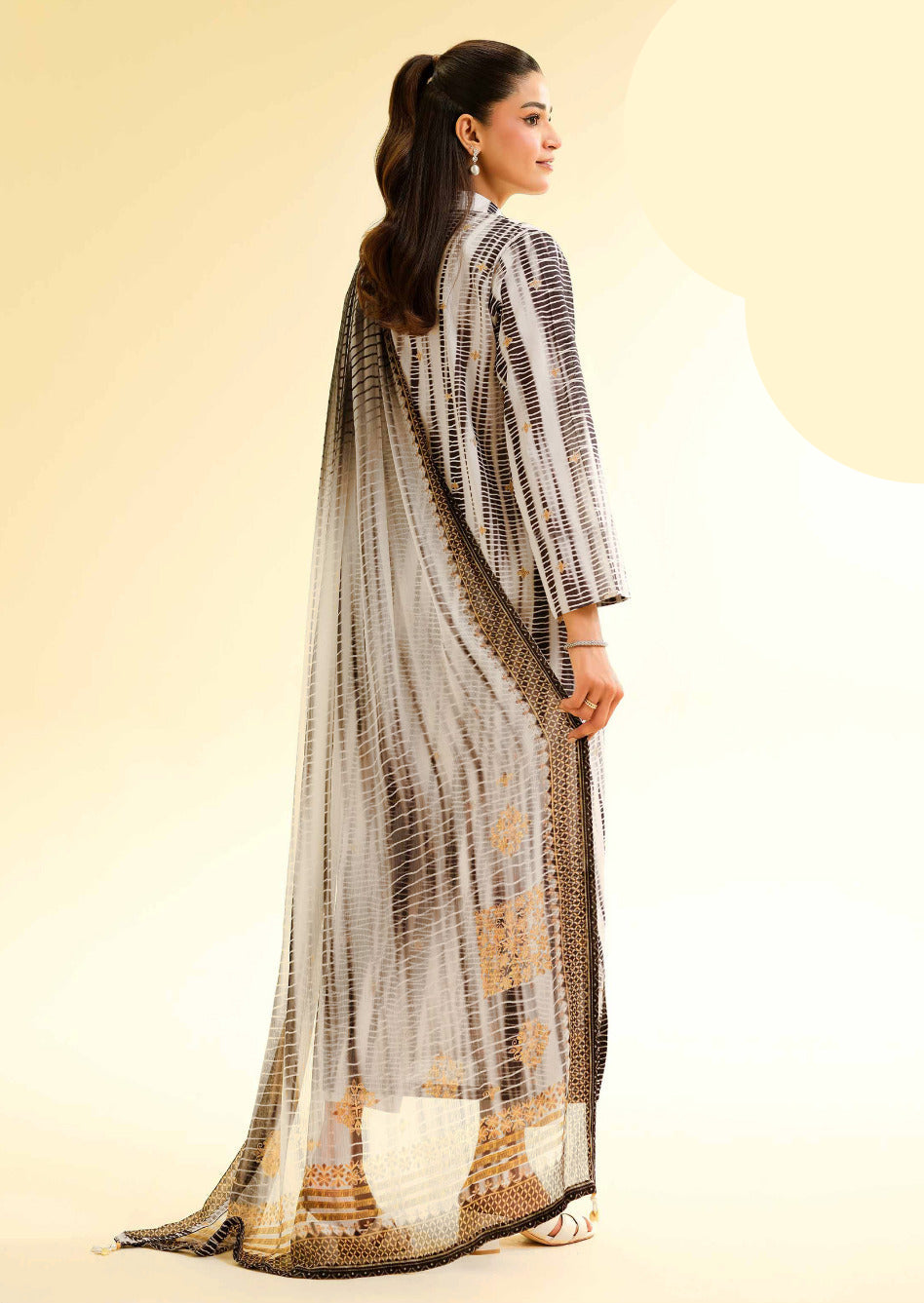 front button long shirt stitched suit