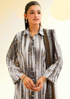 crepe swiss 3pc stitched suit Pakistan