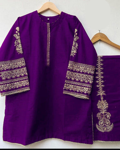 2pc stitched party wear suit Pakistan