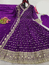 3pc stitched maxi suit with dupatta
