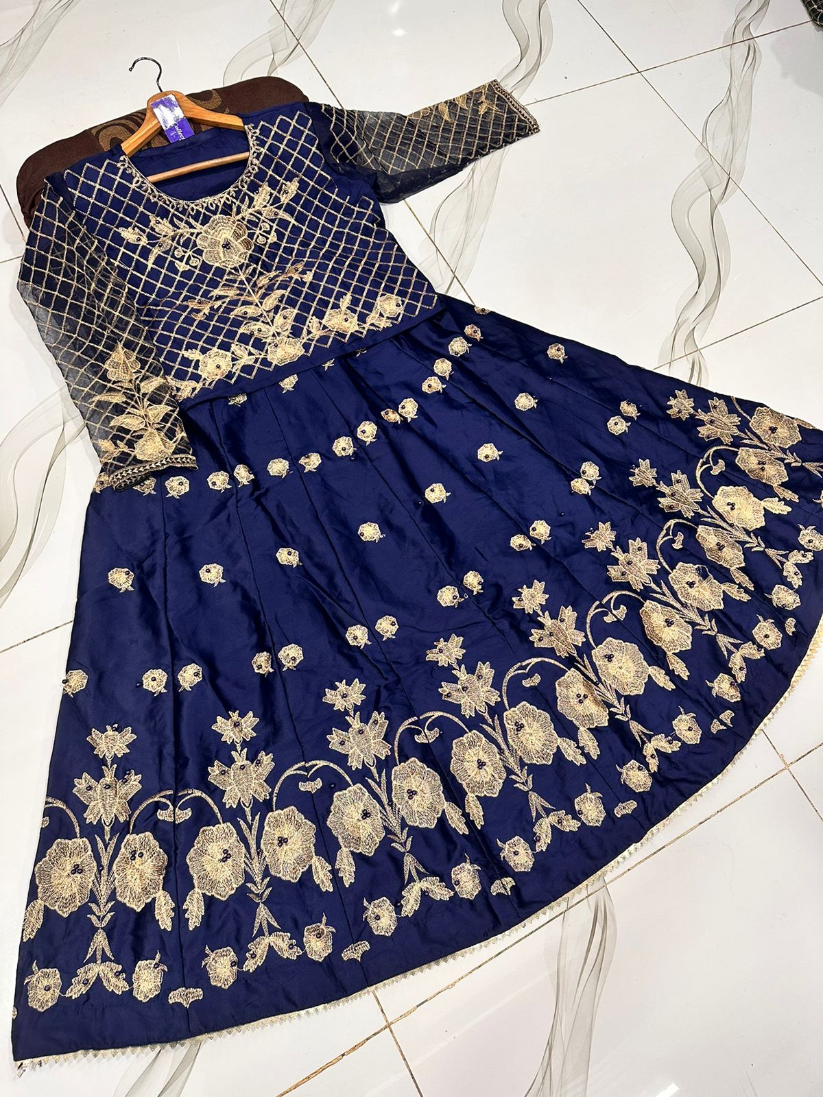 pearl embellished party wear outfit