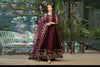 shahi embroidered chiffon maxi stitched suit