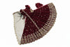 Border Embroidery 3PC Set with Embroidered Dupatta (Shamose Silk & Organza)