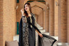 Front Fully Embroidered 4PC Gown Set with Inner, Trouser & Plain Dupatta