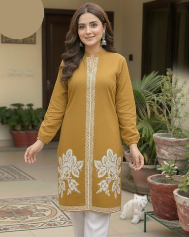 Medium & Large Cotton 2 Piece – New Embroidery Stitched Ladies Eid Suit