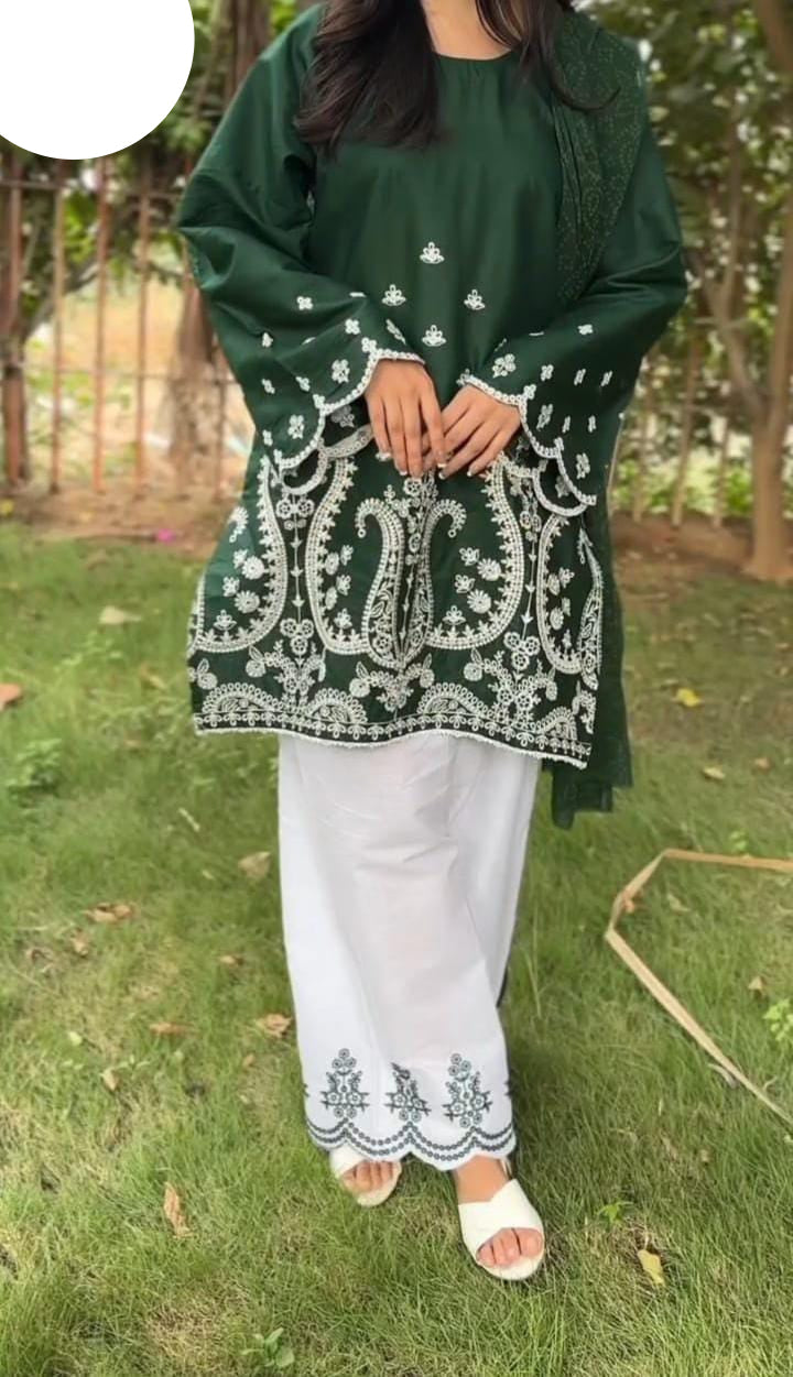 Medium Koh-e-Noor Cotton 2 Piece – Stitched Ladies Premium Suit