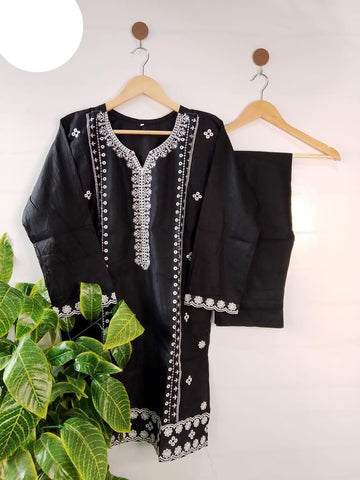 Medium Koh-e-Noor Cotton 2 Piece – Stitched Ladies Premium Suit